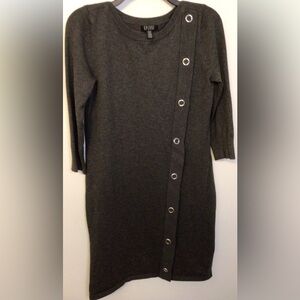 Spence gray fitted dress size small